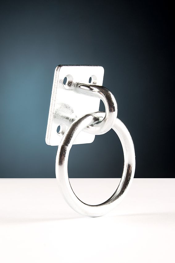 Doska s okom a s krúžkom Zn 55x55mm