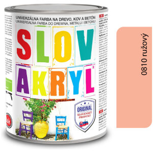 Slovakryl 0810 - ružový 0