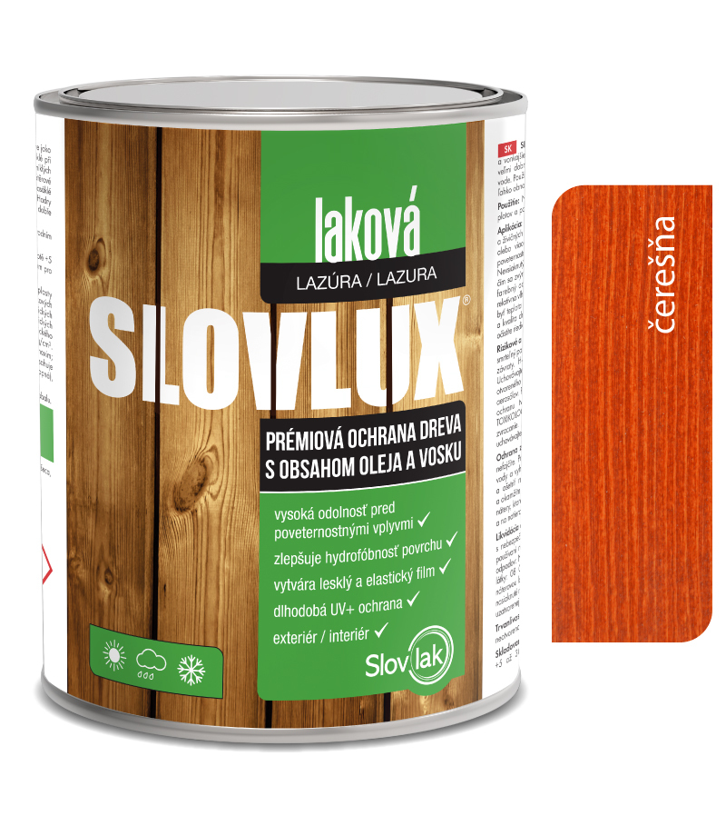 Slovlux Laková lazúra 0065 Čerešňa 0