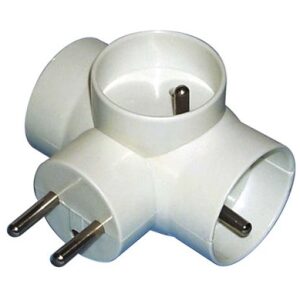 Emos Rozdvojka 3x guľatá