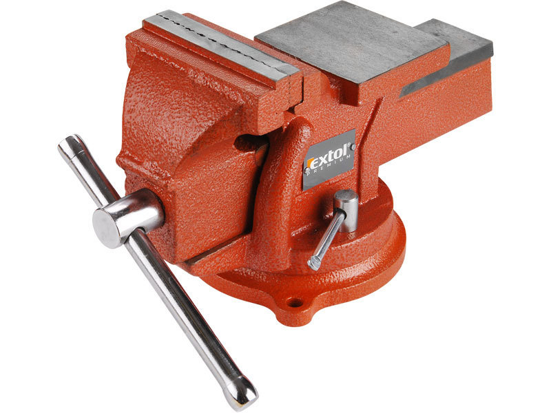 Extol Premium Zverák otočný 125mm s kovadlinou