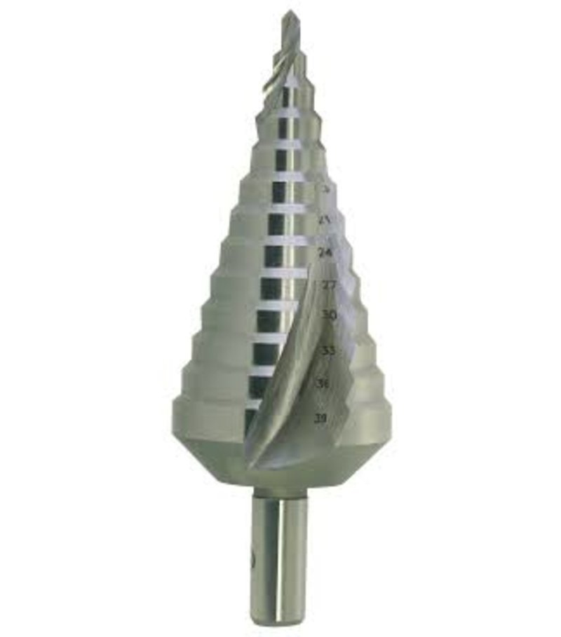 Vrták stupňovitý HSS 6-38MM/12ST