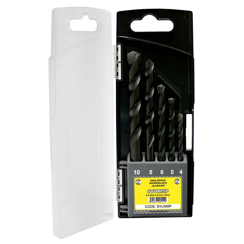 Sada vrtákov univerzálnych Allround 5-dielna