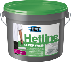 Het Hetline Super Wash 5kg - umývateľná farba na steny/báza A
