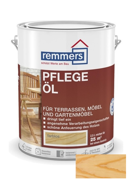 REMMERS Top Terasový Olej 5L Farblos-Bezfarebný