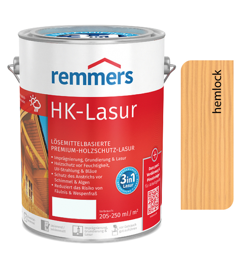 Remmers HK-Lasur 5L Hemlock/Hemlock - tenkovrstvá olejová lazúra