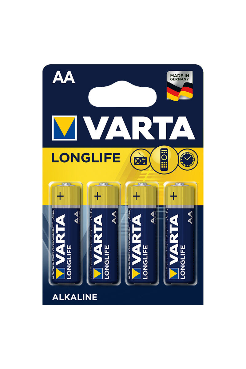Varta Longlife LR06 alkalická batéria 4ks