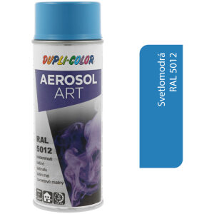 Dupli-Color Aerosol Art RAL5012 400ml - svetlomodrá