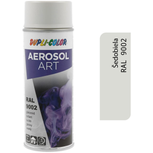 Dupli-Color Aerosol Art RAL9002 400ml - šedobiela