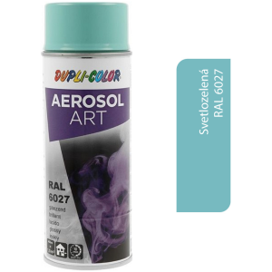Dupli-Color Aerosol Art RAL6027 400ml - svetlozelená