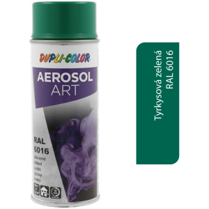 Dupli-Color Aerosol Art RAL6016 400ml - tyrkysová zelená