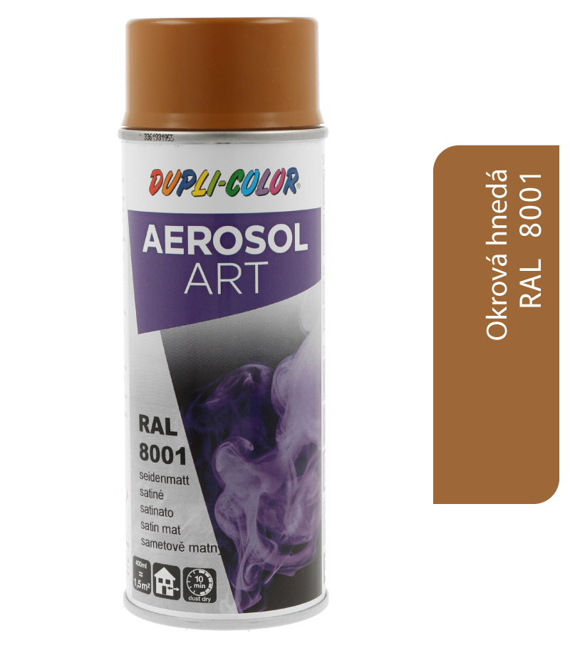 Dupli-Color Aerosol Art RAL8001 400ml - okrová hnedá