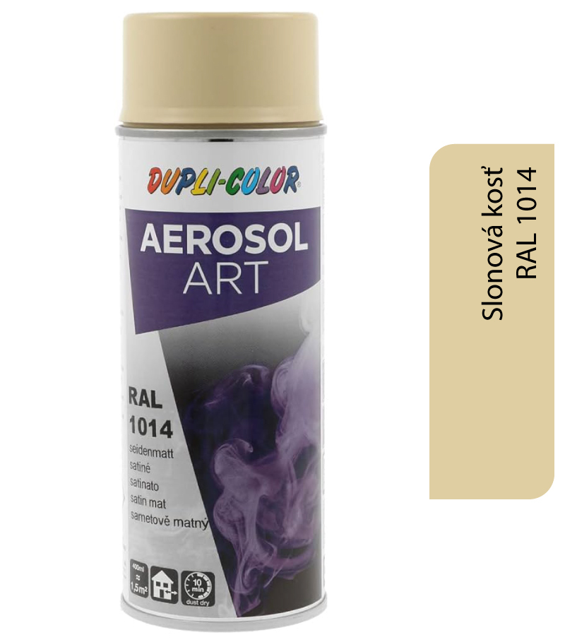 Dupli-Color Aerosol Art RAL1014 400ml - slonová kosť