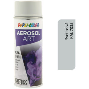 Dupli-Color Aerosol Art RAL7035 400ml - svetlosivá