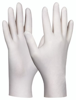 Gebol Latexové jednorazové rukavice bez prášku veľkosť L- 80ks/bal.