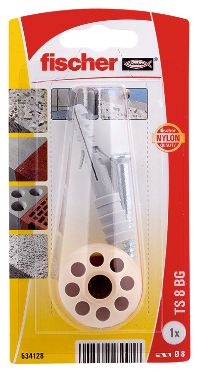 Fischer Blister doraz dverí TS 8 BG