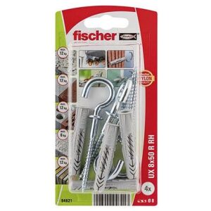 Fischer Hmoždinka univerzálna UX 8x50 RH K OE s hákom
