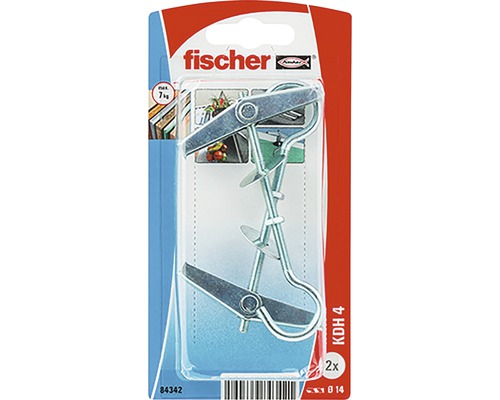 Fischer Sklopná hmoždinka do sadrokartónu KDH 14x95 s okrúhlym hákom