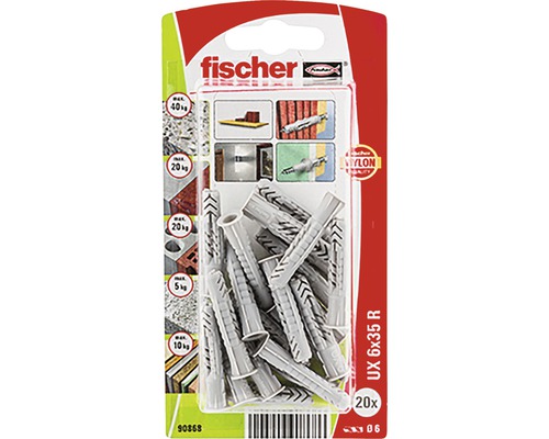 Fischer Hmoždinka univerzálna UX 6x50 R K
