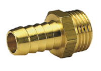 Koncovka hadicová M3/8 x 10 mosadz