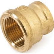 Nátrubok redukčný 3/4" na 1/2" mosadzný