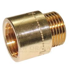 Predĺženie 1/2" 15mm mosadzné