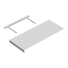 Polica samon.biela SPFS 60/24 BI