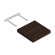 Polica samonosná wenge 235x235mm FS24/24