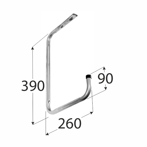 Velano HSP Držiak stropný jednoduchý