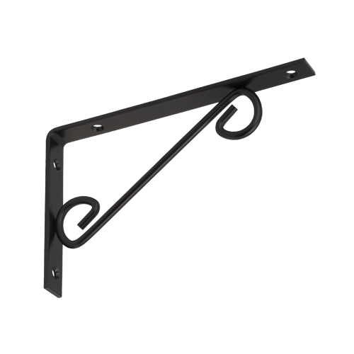 Velano Konzola dekoratívna jednoduchá čierna WOP200C 200x125mm