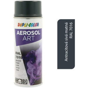 Dupli-Color Aerosol Art RAL7016 mat 400ml - antracit matný