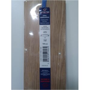 Profil prechodový A72 Dub samolepiaci 1m