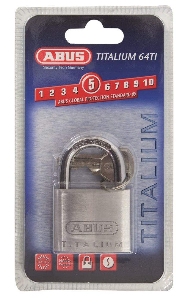 Abus 727TI/45 Zámok visiaci + 2 kľúče