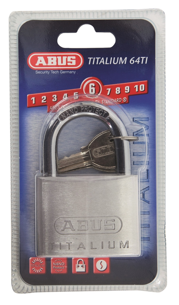 Abus 727TI/60 Zámok visiaci + 2 kľúče
