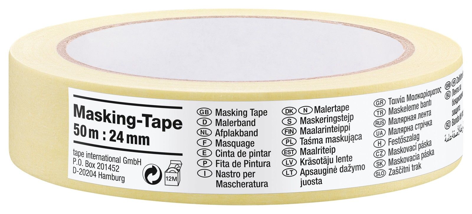 Tesa 08255 Páska maskovacia ECO 50m/24mm