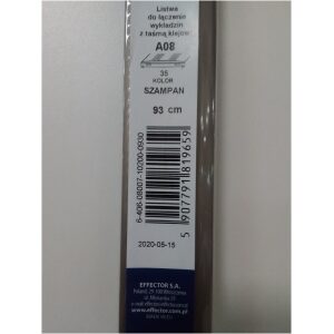 Profil prechodový A08 Šampaň samolepiaci 0.93m