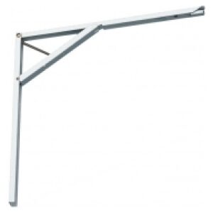 Rebiop Konzola sklopná biela 400x400mm