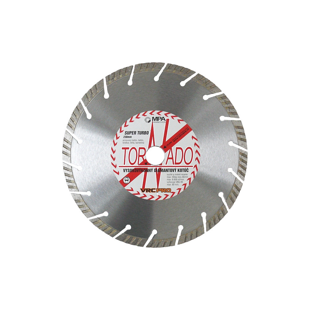 Kotúč diamantový Super Turbo 230mmx22.2mm
