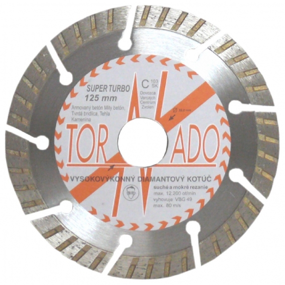 Kotúč diamantový Super Turbo 115mmx22.2mm