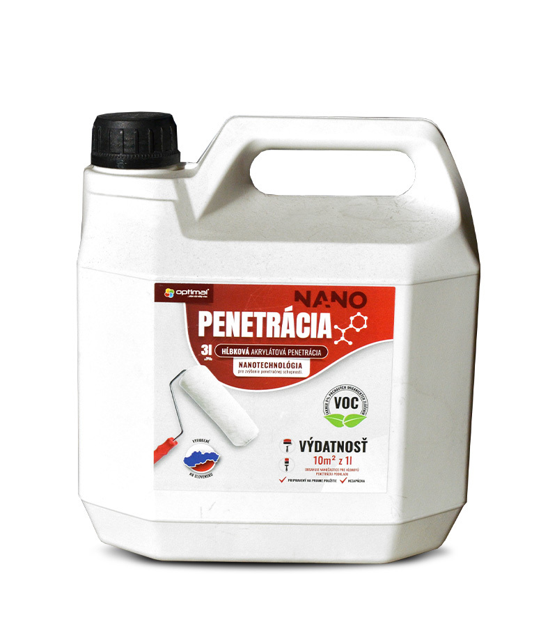 Optimal Nano penetrácia hĺbková pripravená na použitie 3l
