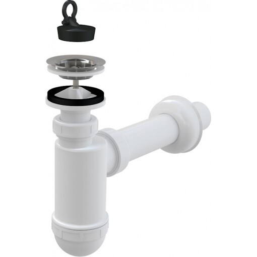 Sifón umývadlom s mriežkou A41 chróm