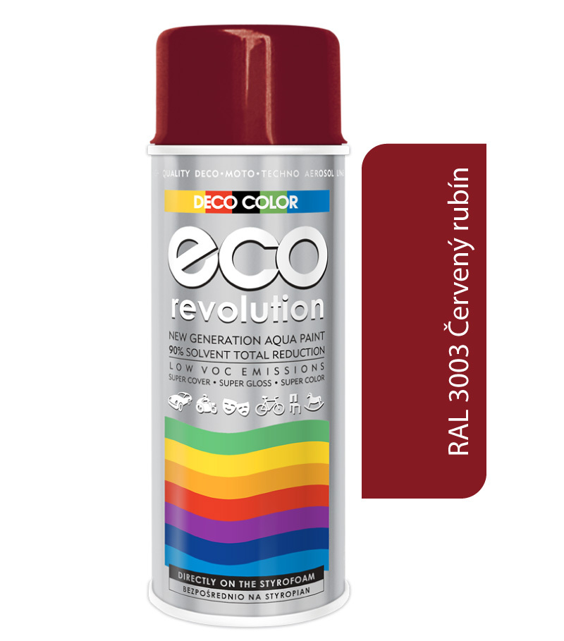 Deco Color Eco Revolution - RAL 3003 červený rubínový 400ml