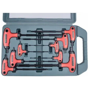 Kľúče imbusové s plastovou rukoväťou v kufríku