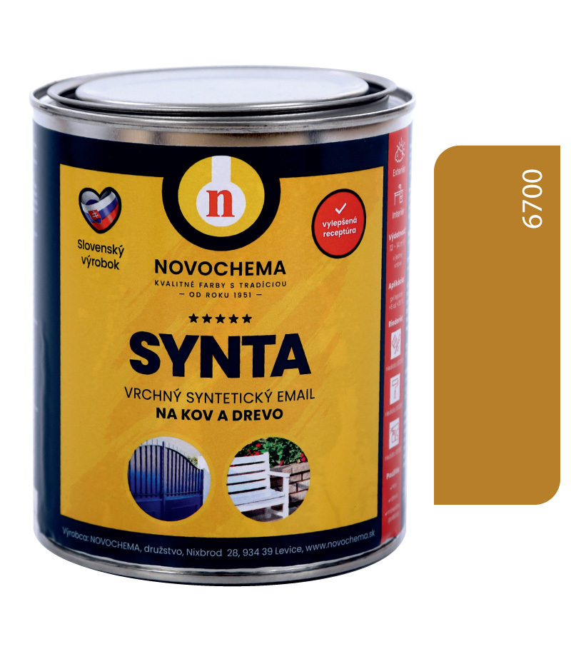 Synta S2013 svetlá okrová 6700 0