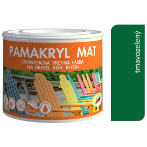 Pamakryl mat tmavo zelený 6029 0