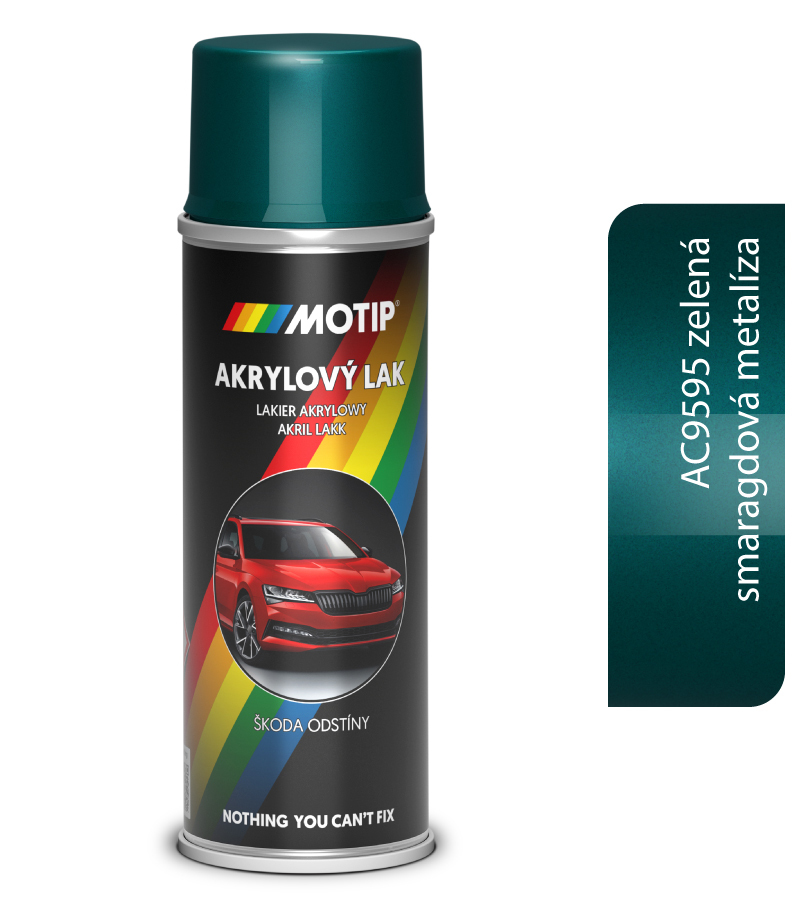Škoda Autoemail AC9595 Zelená smaragdová metalíza L959/1L1L 200ml