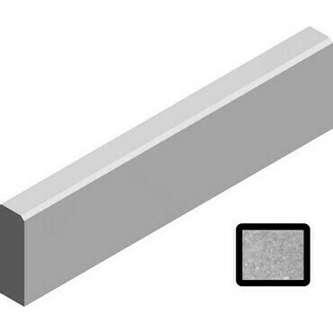 Obrubník STADREKO R sivý