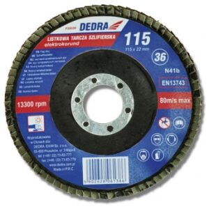 Kotúč brúsny lamelový 115x22.2mm gr.60