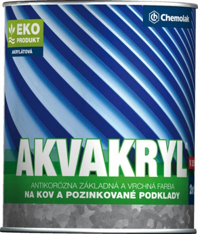 V2053 Akvakryl 0840 červenohnedá 12kg - základná a vrchná matná akrylátova farba na kov V2053 Akvakryl 0840 červenohnedá 12kg - základná a vrchná matná akrylátova farba na kov