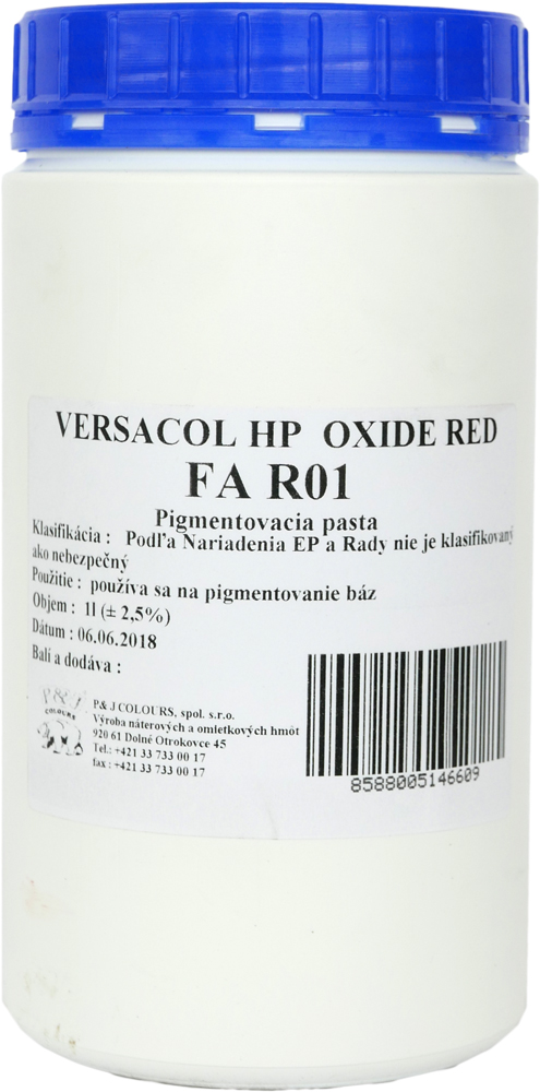 Pasta PJ Colorex Oxide Red FA R01 1l